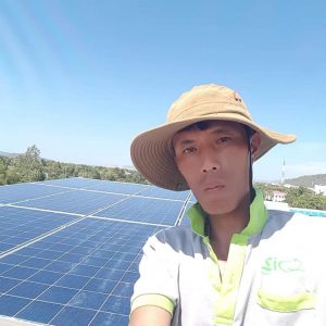 Công trình điện năng lượng mặt trời nhà ở dân dụng hệ 5,360kwp tại 71 Lạc Long Quân - TP Quy NHơn - Bình Định