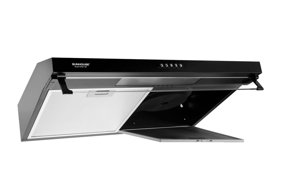Máy hút mùi vỏ sơn SUNHOUSE SHB6118B 004