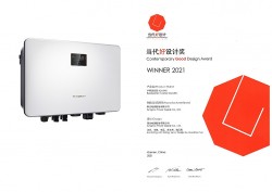 Sản phẩm SG6.0RS của Sungrow đạt giải thưởng ‘thiết kế đương đại’